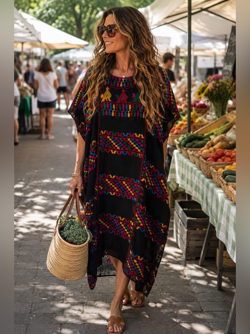 254. WOVEN KAFTAN